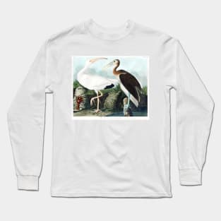 White Ibis from Birds of America (1827) Long Sleeve T-Shirt